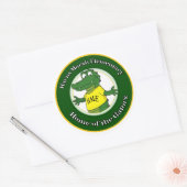 マーシャル・ステッカー ラウンドシール (封筒)