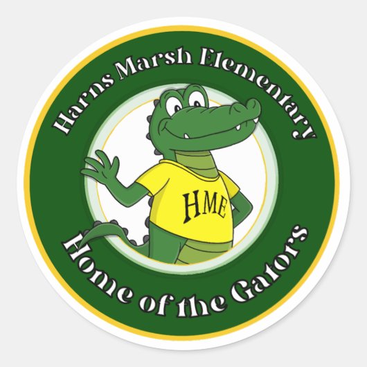 マーシャル・ステッカー ラウンドシール (正面)