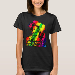 マーシャPジョンソン引用文ゲイ活動家Tシャツ Tシャツ