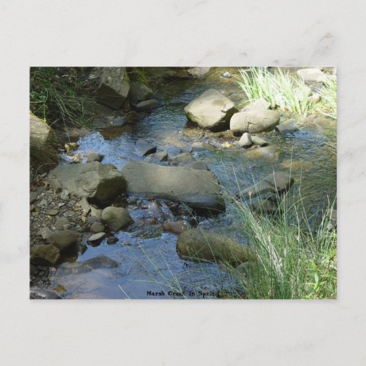 マーシュクリークイン春 ポストカード (正面)
