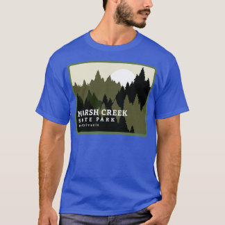 マーシュクリーク州パークペンシルバニアフォレストサンライズ Tシャツ