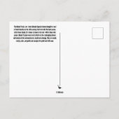 マーシュタッキー馬はがき ポストカード (裏面)