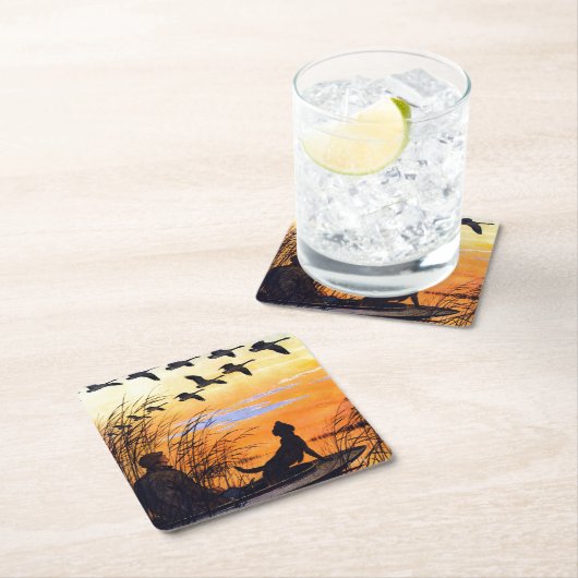 マーシュバイポールブランサム スクエアペーパーコースター (インサイチュ)