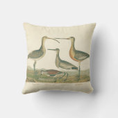 マーシュバードキュルスナイペ野鳥観察 クッション (裏面)