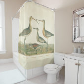 マーシュバードキュルスナイペ野鳥観察 シャワーカーテン (インサイチュ)