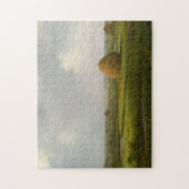 マーシュフィールドのビュー、1876年Martin Johnson Heade著 ジグソーパズル (縦)