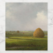 マーシュフィールドのビュー、1876年Martin Johnson Heade著 ワインラベル (シングルラベル)