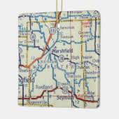 マーシュフィールドMOヴィンテージマップ セラミックオーナメント (左)