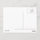 マーシュマリゴールド夏ワイルドフラワーズ絵画フローラ ポストカード (裏面)