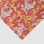 マーシュマリゴールド野草花バターカップ花赤 薄葉紙 (詳細)