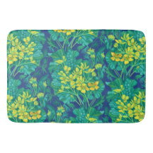 マーシュマリゴールド野草黄色い花模様