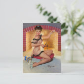 マーシュメローパーティーピン留め ポストカード (スタンド正面)