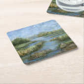 マーシュランドI スクエアペーパーコースター (アングル)