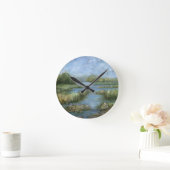 マーシュランドI ラウンド壁時計 (ホーム)