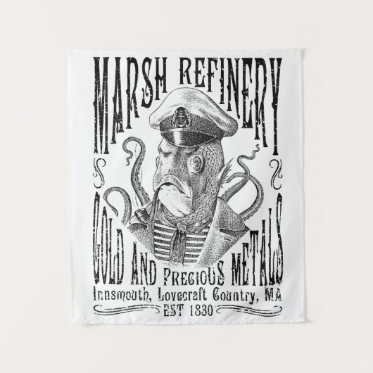 マーシュリファイニングカンパニーインズアウトスロベクラフト タペストリー (正面)