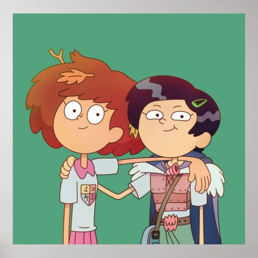 マーシーとアンヌ両生類 ポスター (正面)