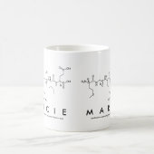 マーシーペプチド名mug コーヒーマグカップ (中央)