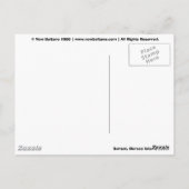 マーシー島サンセット ポストカード (裏面)