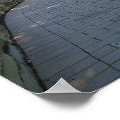 マージェボタン噴水 ポスター (角)