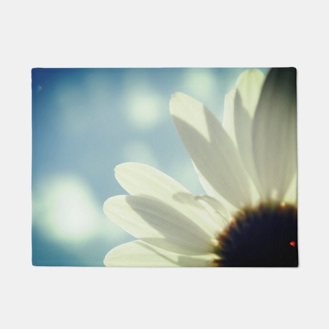 マージェライトガーンセブリュムヘンブラウアーヒンメルソマーモティヴ ドアマット (正面)