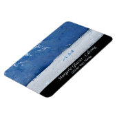 マージェリー氷河カービング/氷河ベイアラスカ マグネット (左側)