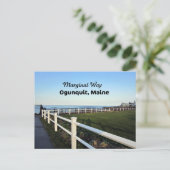 マージナルウェイ、メイン州オグンキット ポストカード (スタンド正面)