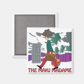 マージャマダムマグネット マグネット (正面/裏面)