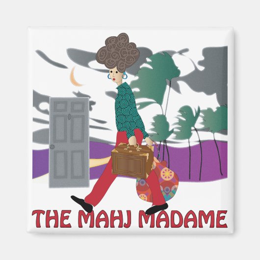 マージャマダムマグネット マグネット (正面)