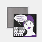 マージャンことわざ連続磁石 マグネット (正面/裏面)