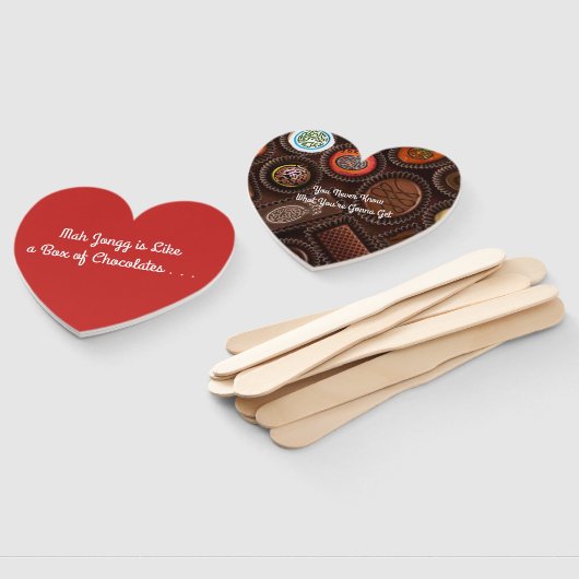 マージャンさんはチョコレート好きの箱のようなものだ ハンドファン (組立なし)