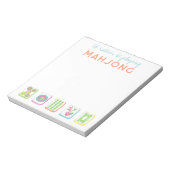 マージャンのメモ遊帳にしたい ノートパッド (回転)