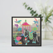 マージャンギータイルズホースカードフラット カード (スタンド正面)