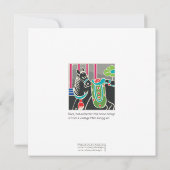 マージャンギータイルズホースカードフラット カード (裏面)