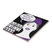 マージャングことわざ連続タイル タイル (側面)