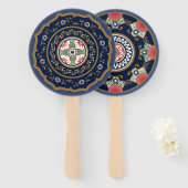 マージャングパターン ハンドファン (正面&裏面)