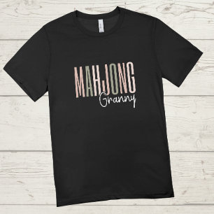 マージャングラニー おもしろい麻雀 Tシャツ