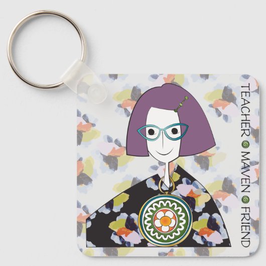 マージャンマヴェンキーチェーン キーホルダー (正面)