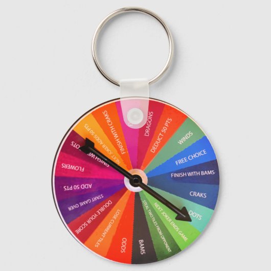 マージャンメリーキーチェーン キーホルダー (正面)