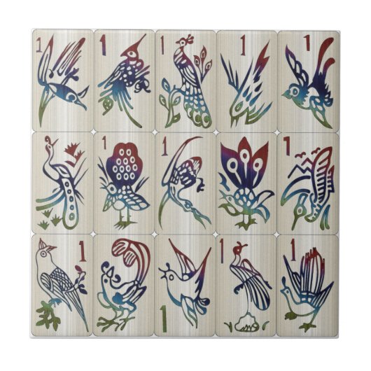 マージャンワンバムタイル タイル (正面)