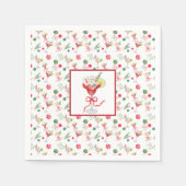 マージャン&カクテルクリスマスグランドミレニアル スタンダードカクテルナプキン (正面)