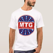 マージョリー・テイラー・グリーン大統領2028 Tシャツ (正面)