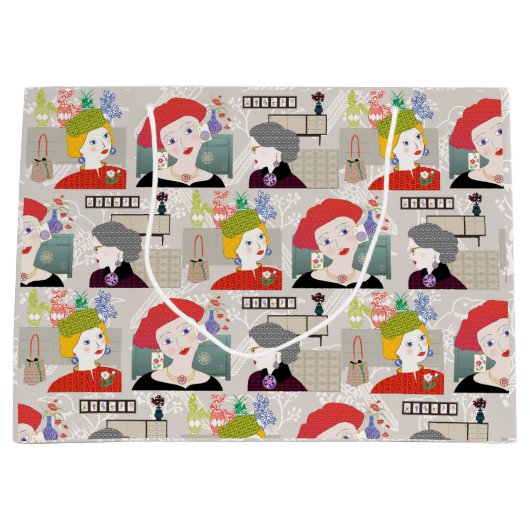 マージョンレディ03抱き枕 ラージペーパーバッグ (正面)