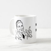 マージンなし、マージンなし コーヒーマグカップ (正面左)
