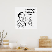 マージンなし、マージンなし ポスター (キッチン)