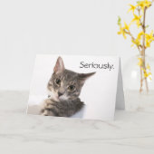 マージーバスター誕生日 カード (黄色い花)