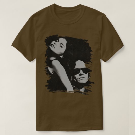 マージーレトロポスター Tシャツ (デザイン正面)