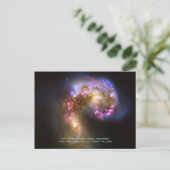 マージ銀河系 – ザアンテナ銀河系 ポストカード (スタンド正面)