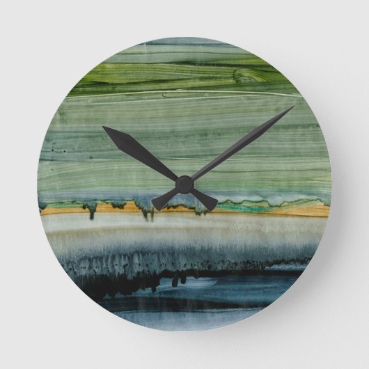 マージII ラウンド壁時計 (正面)