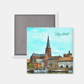 マーストリッスタイリッシュトのパノラマ マグネット (正面/裏面)