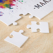 マーストリヒトオランダスカイライン ジグソーパズル (側面)